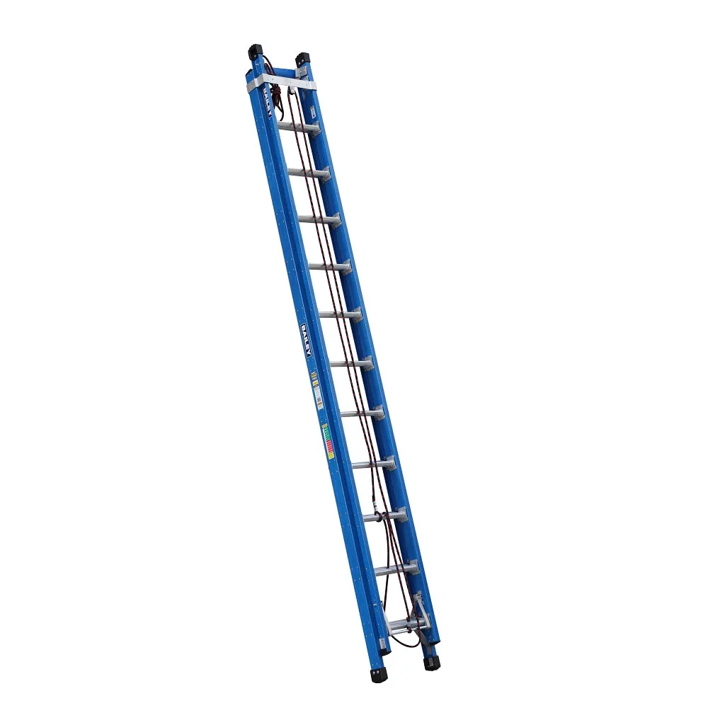 Bailey FS13911 170kg 12 Rung 3.8m/6.5m Pro PUNCHLOCK FXN Fibreglass Extension Ladder