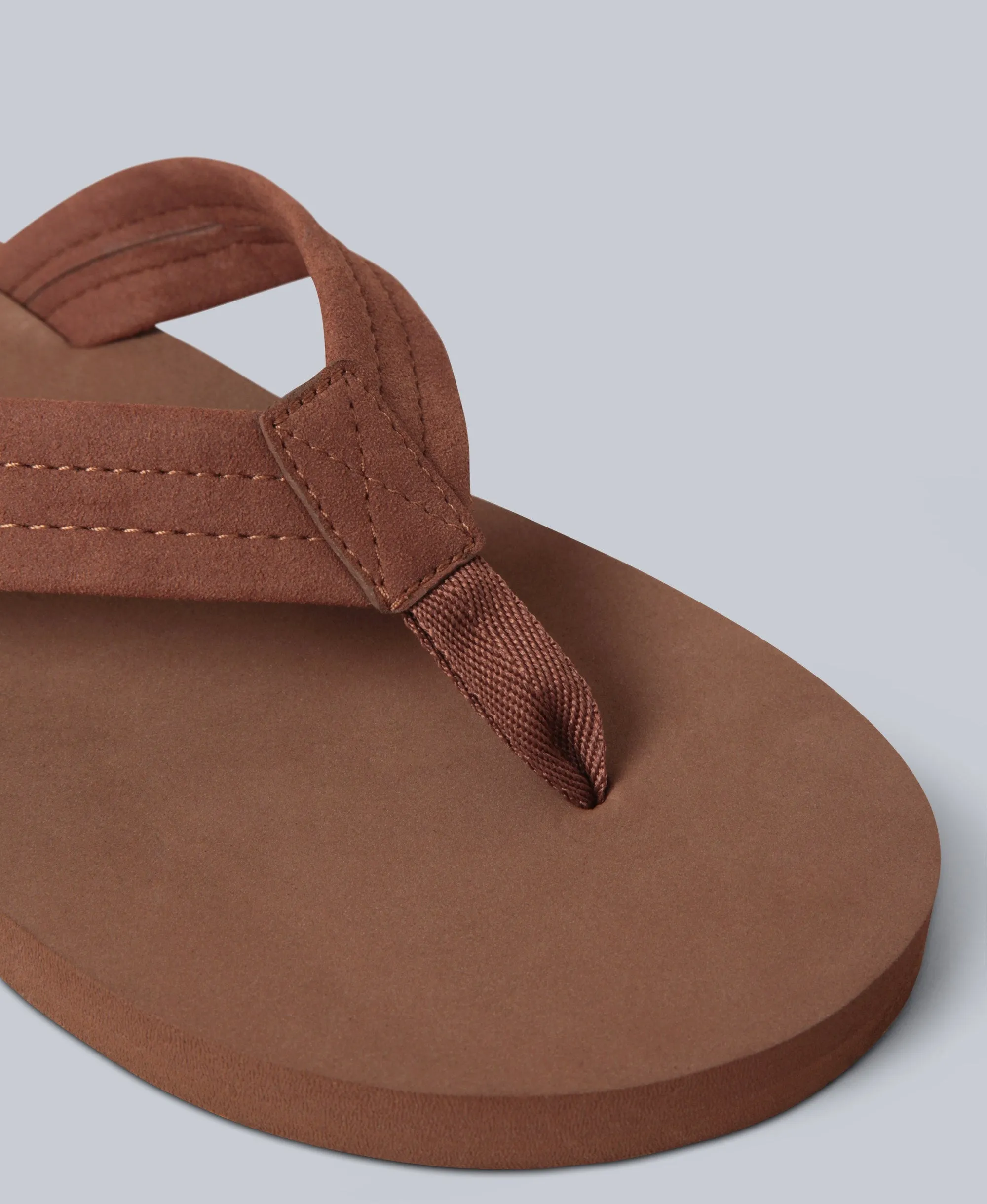 Boardwalk Mens Flip-Flops - Brown