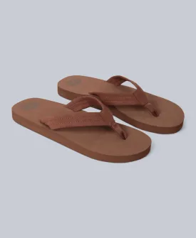 Boardwalk Mens Flip-Flops - Brown