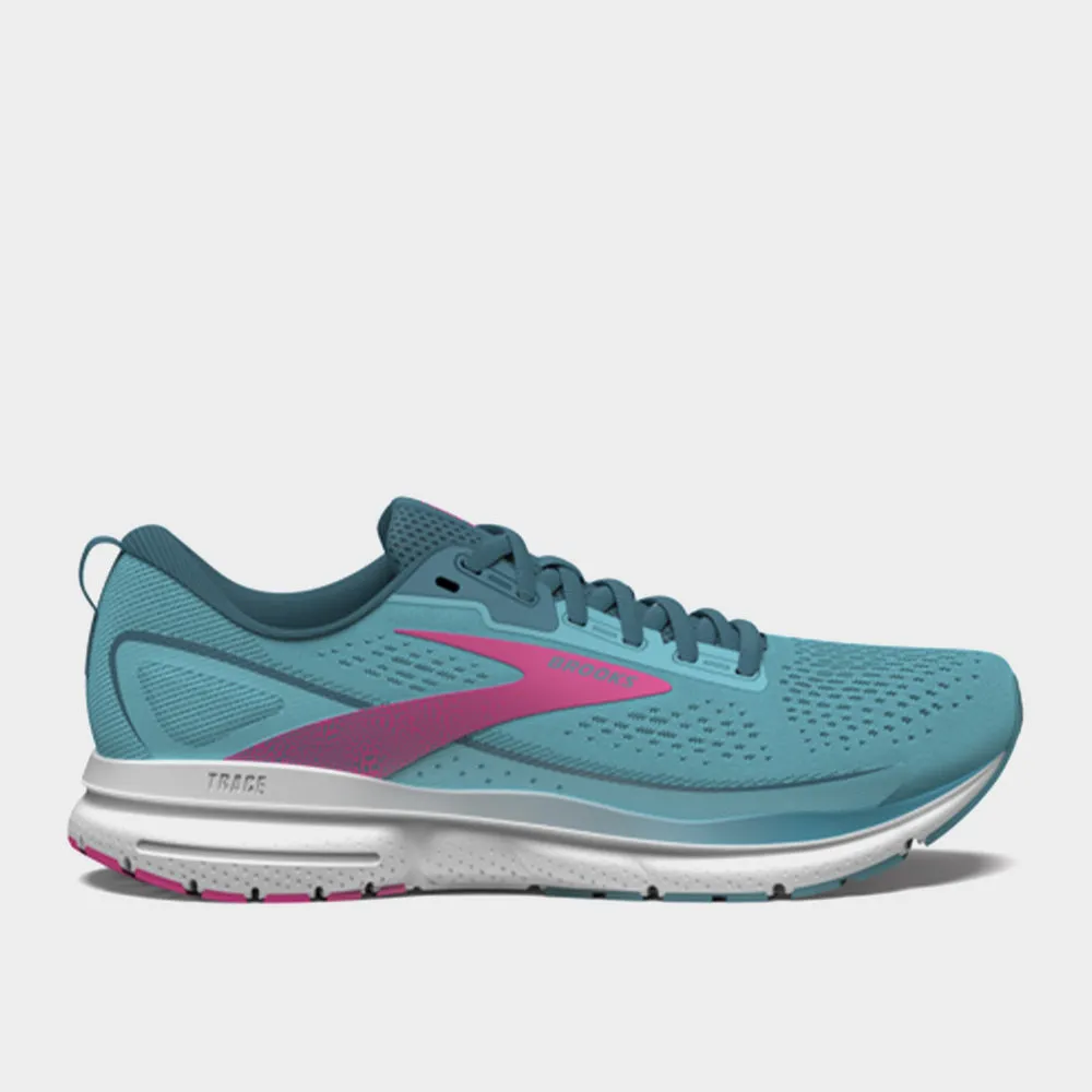 Brooks Women's Trace 3 Performance Running Blue/pink _ 182144 _ Blue