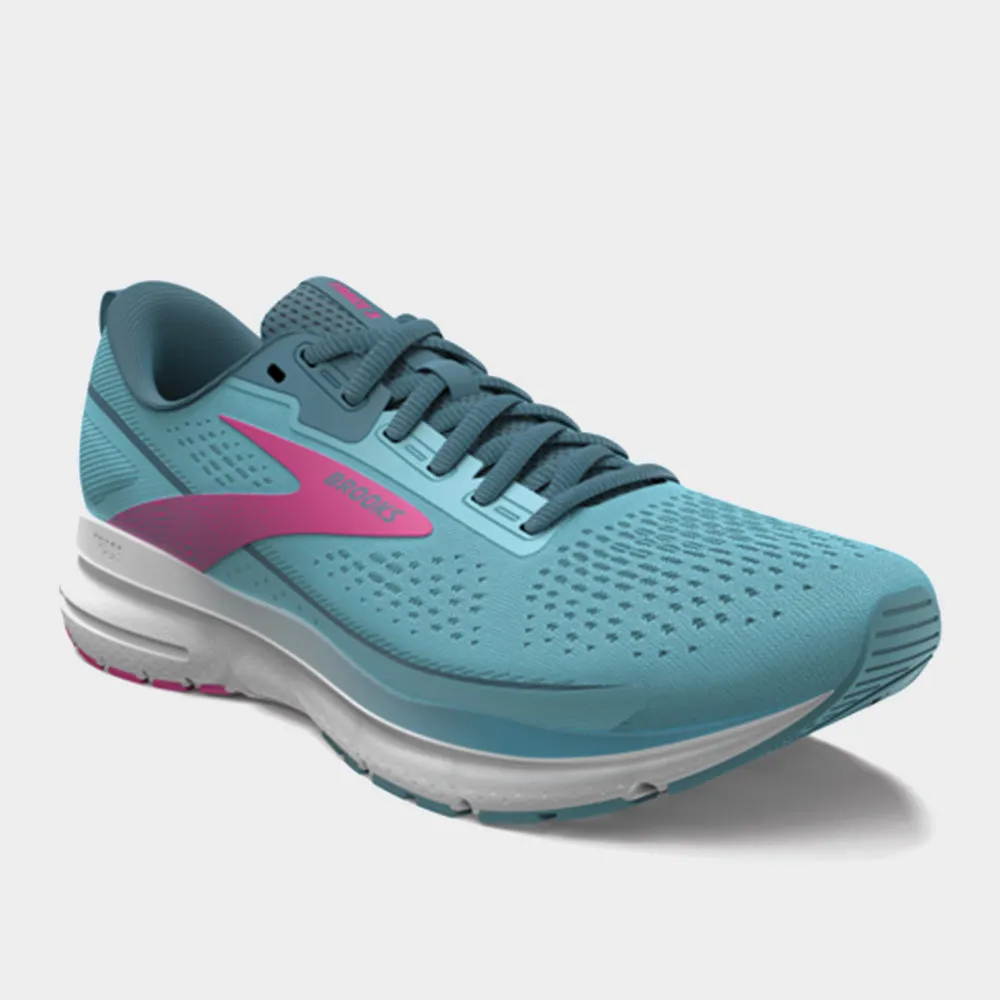Brooks Women's Trace 3 Performance Running Blue/pink _ 182144 _ Blue