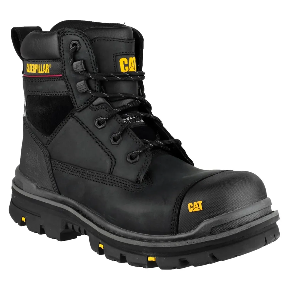 Caterpillar Gravel 6" Safety Boot Black