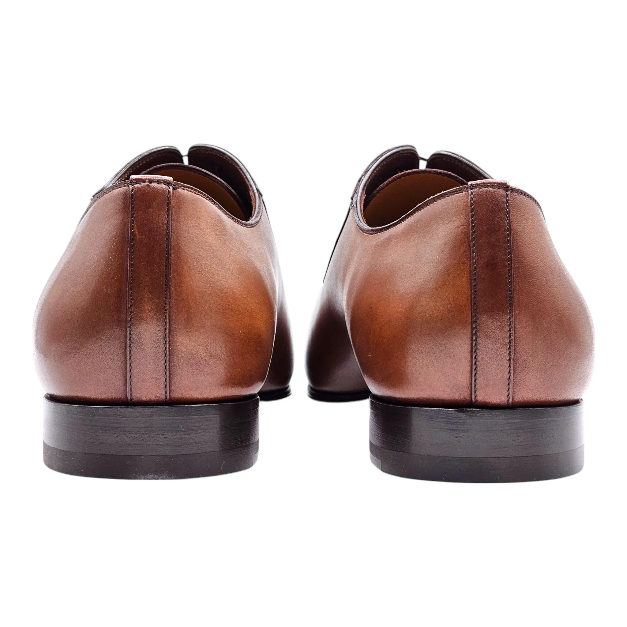 Christian Louboutin Lafitoch Leather Oxford Shoes - Brown - EU 46 / US 13
