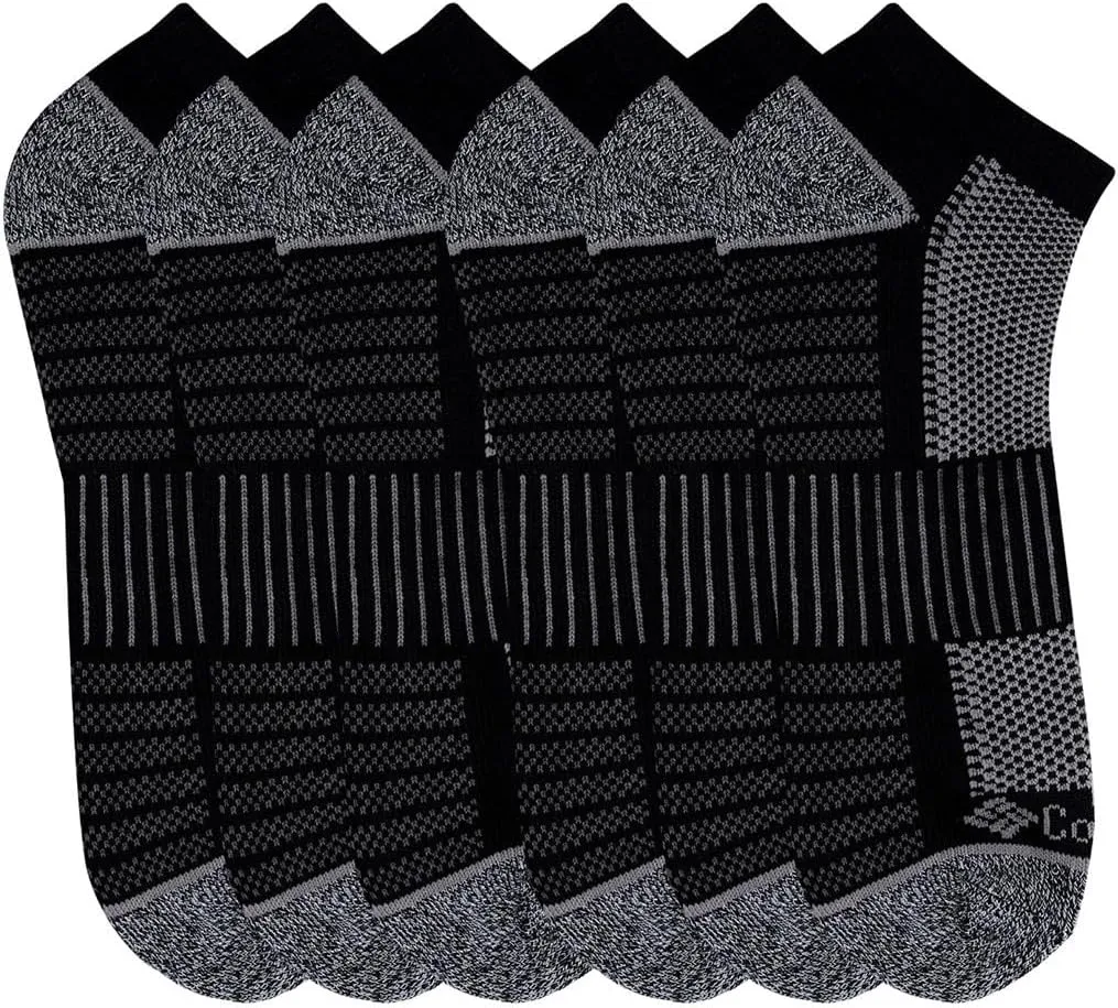 Columbia Men's 6 Pack Athletic No Show Socks