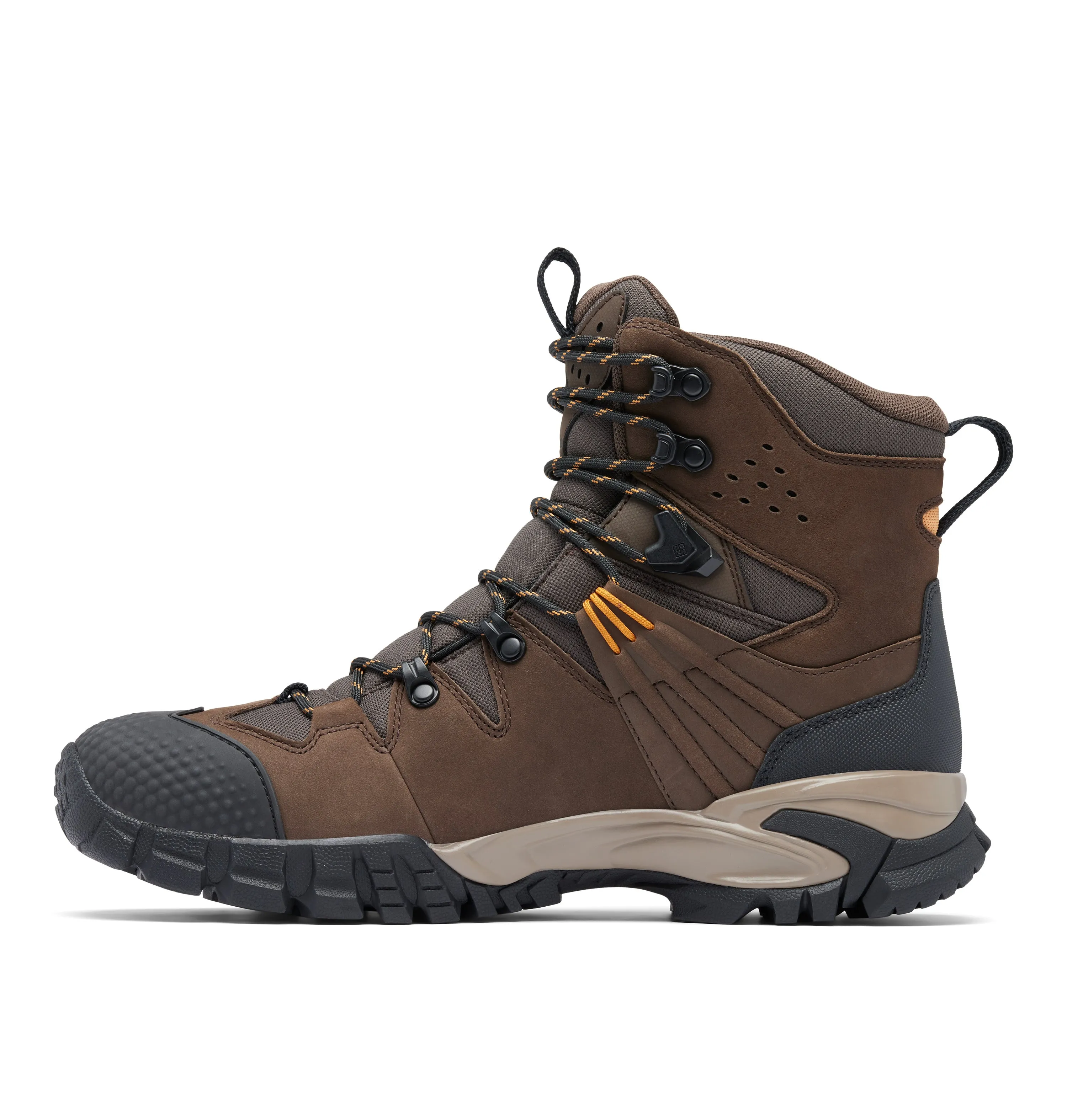 Columbia Men's Geoterra Outdry Leather Trail Boots (Cordovan/Canyon Sun)