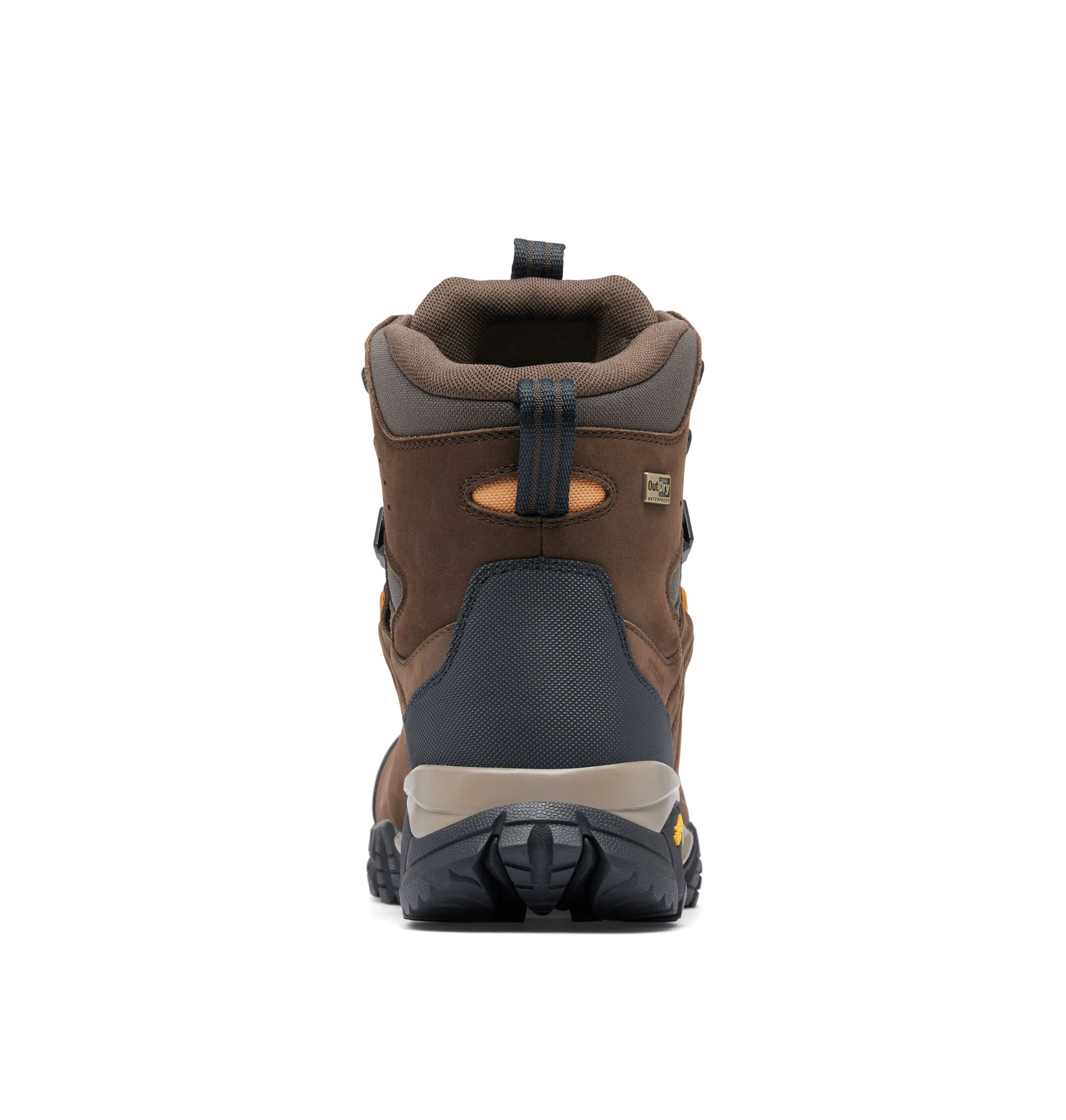 Columbia Men's Geoterra Outdry Leather Trail Boots (Cordovan/Canyon Sun)
