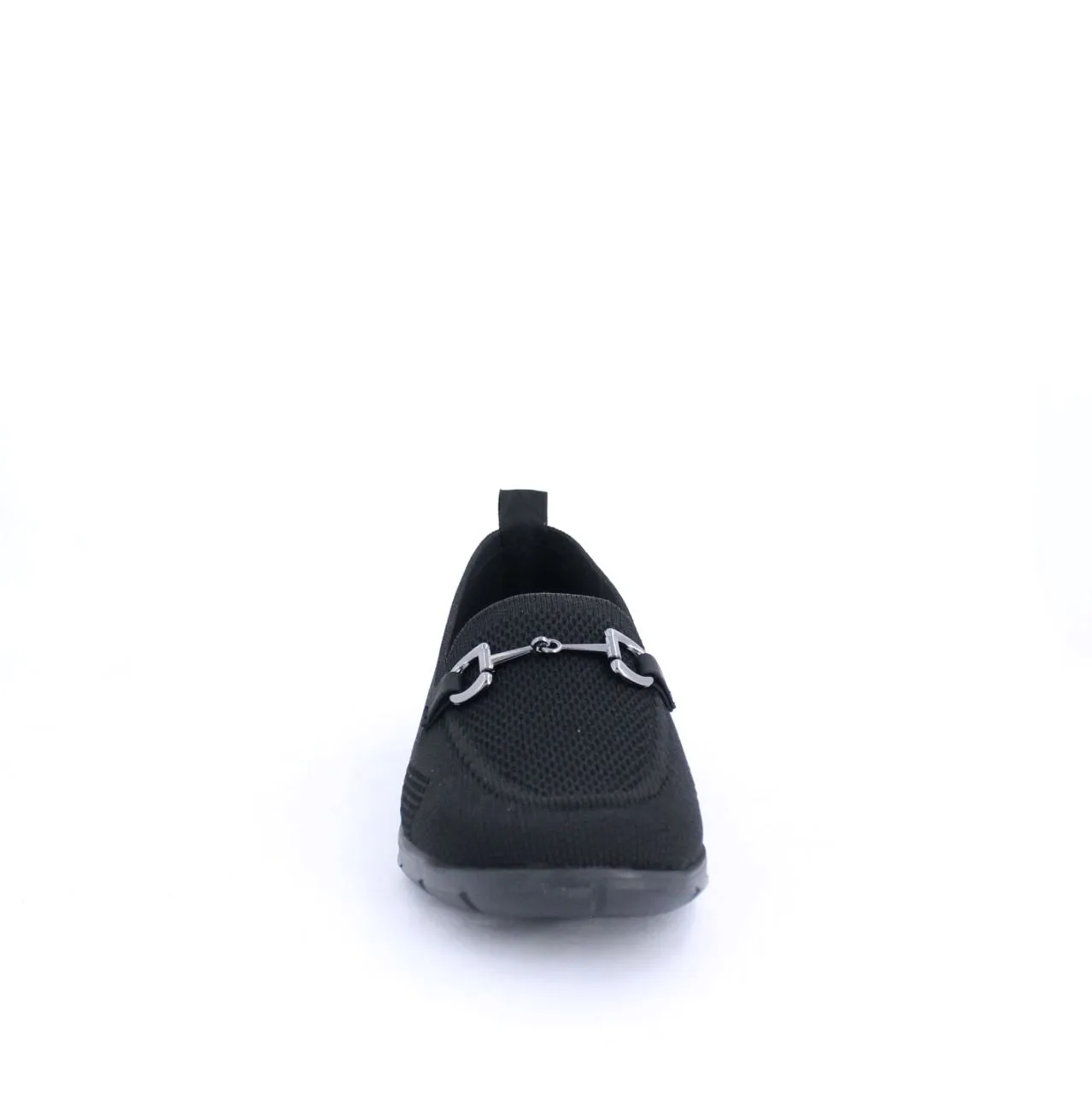 DANIA KNIT MOCCASINS - KBLACK