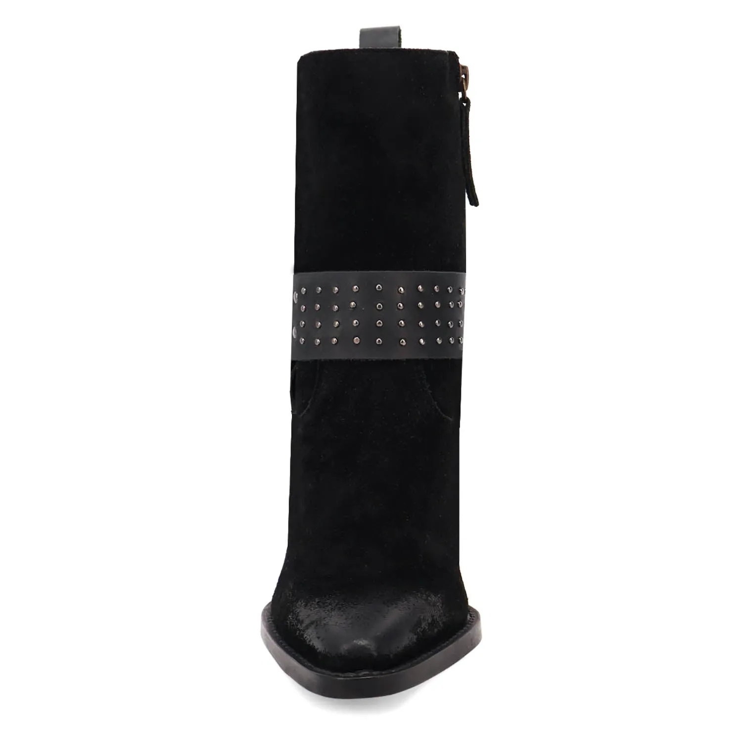 Dingo Womens Songbird Black Suede Fashion Boots