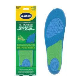Dr. Scholl's® All-Purpose Sport & Fitness Comfort Insoles, Men's, 1 Pair, Trim to Fit