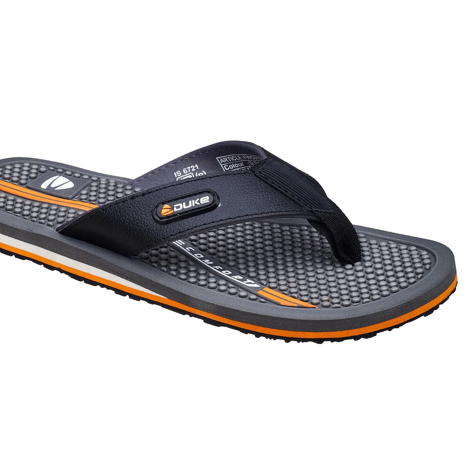 Duke Men Acupressure Thong Flipflops (FWC6167)