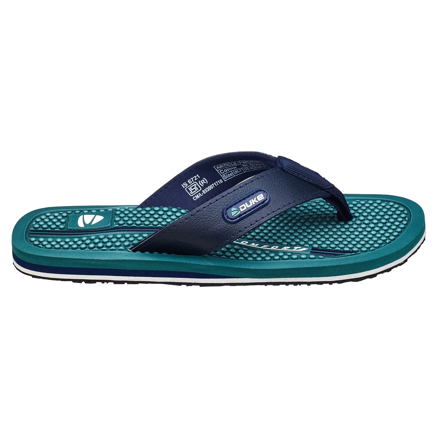 Duke Men Acupressure Thong Flipflops (FWC6167)
