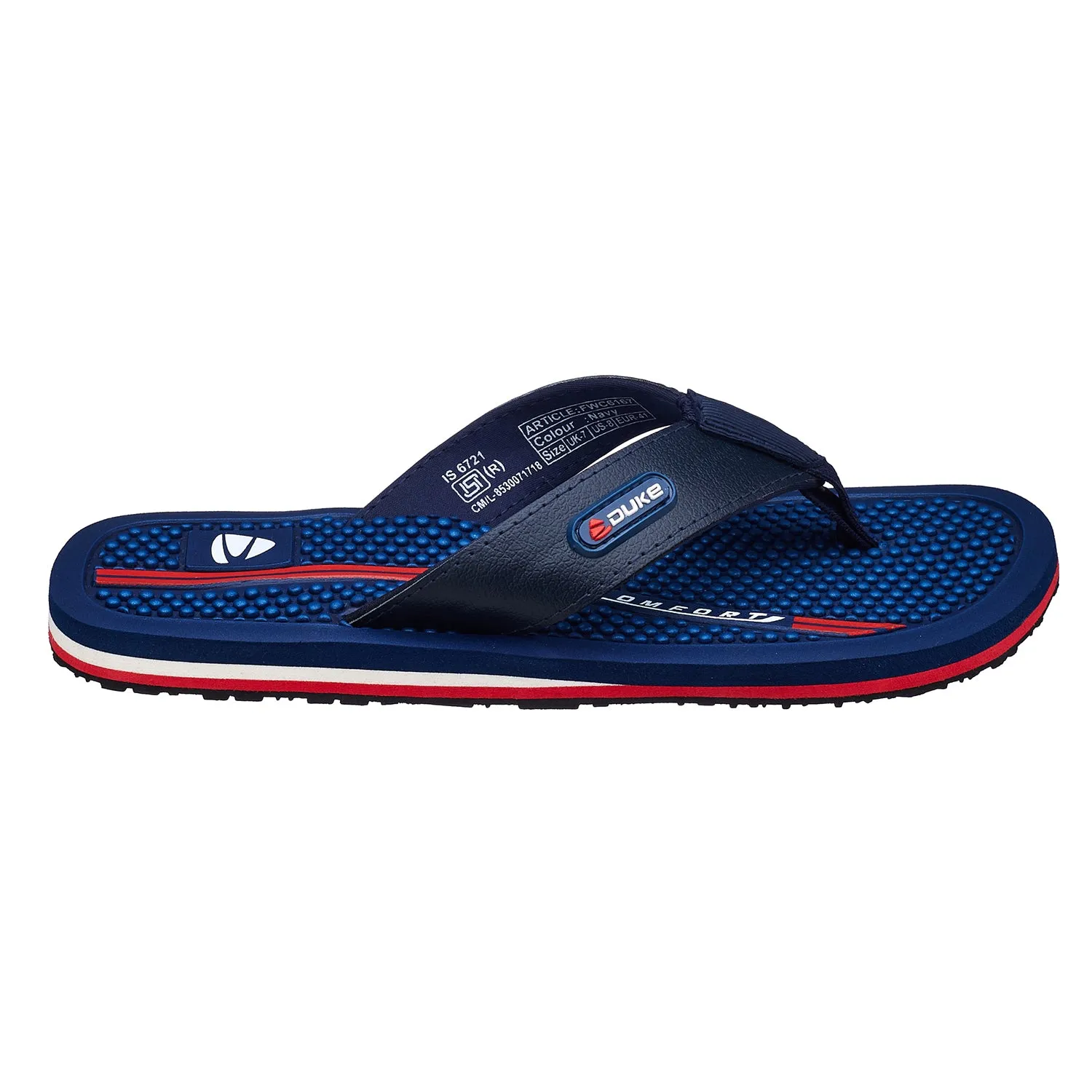 Duke Men Acupressure Thong Flipflops (FWC6167)