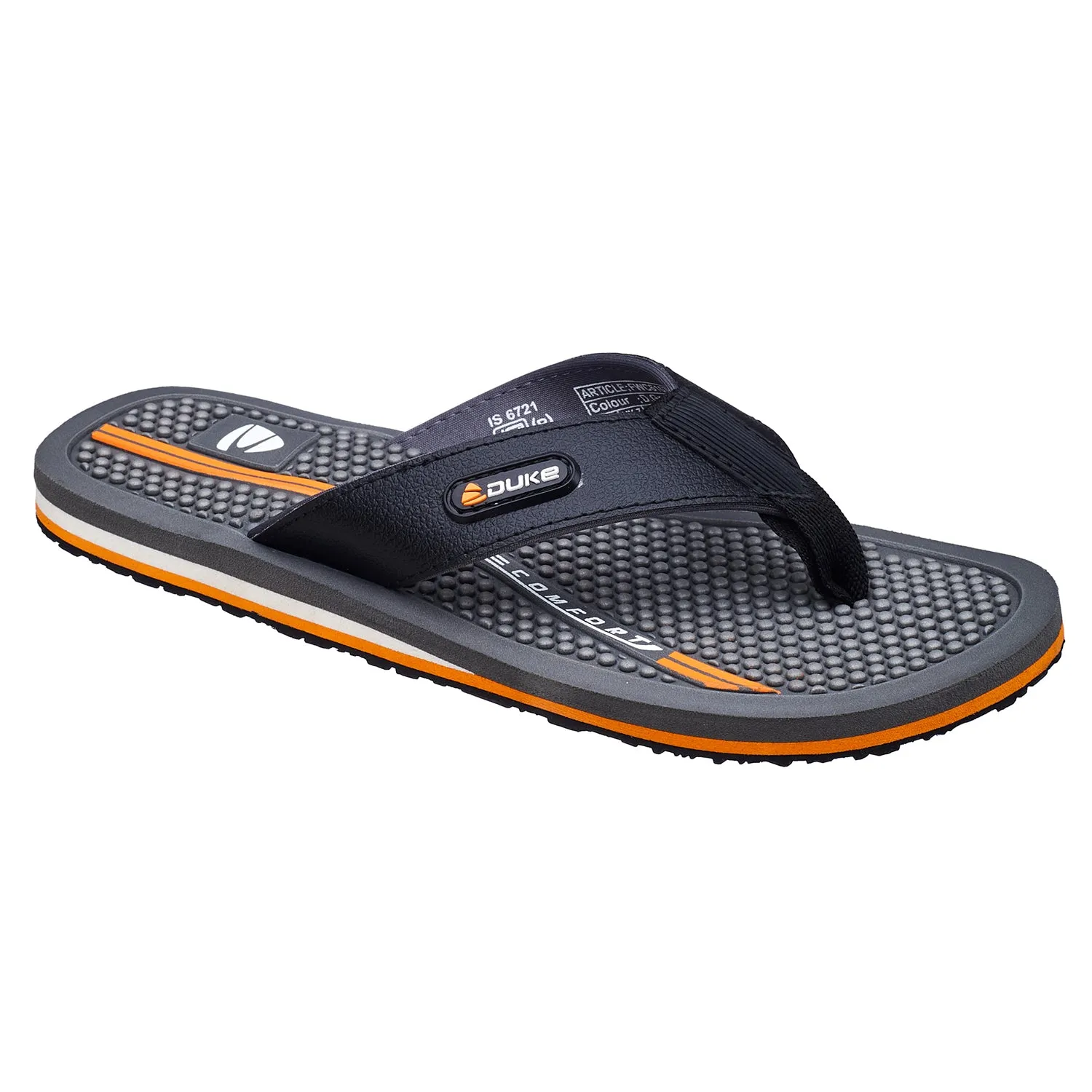 Duke Men Acupressure Thong Flipflops (FWC6167)