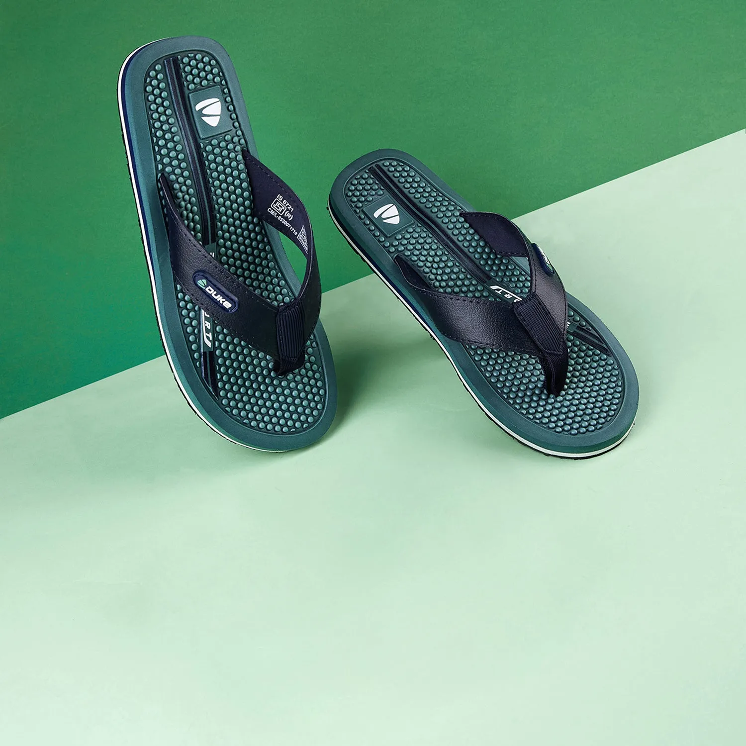 Duke Men Acupressure Thong Flipflops (FWC6167)