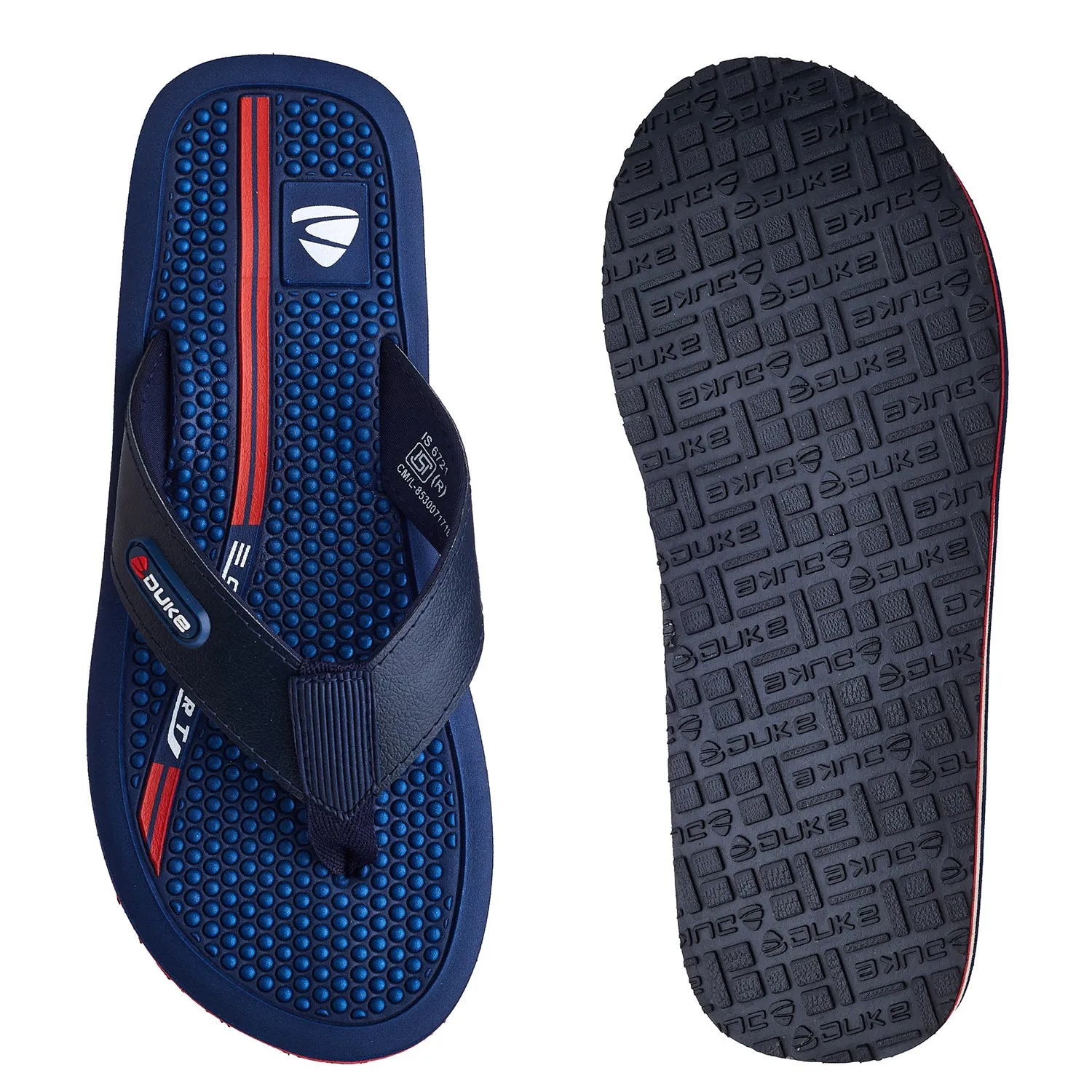 Duke Men Acupressure Thong Flipflops (FWC6167)