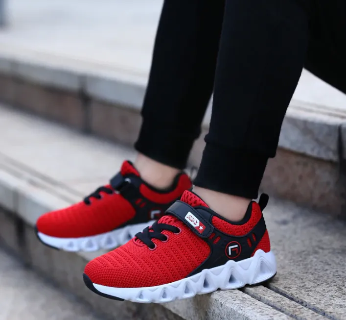 Elite Tennis Athletic Running Shoes for Boys and Girls