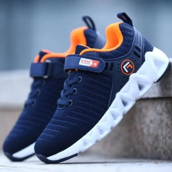 Elite Tennis Athletic Running Shoes for Boys and Girls