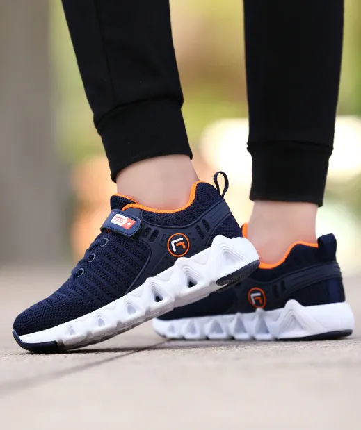 Elite Tennis Athletic Running Shoes for Boys and Girls