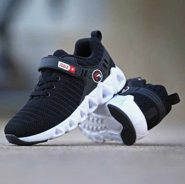 Elite Tennis Athletic Running Shoes for Boys and Girls