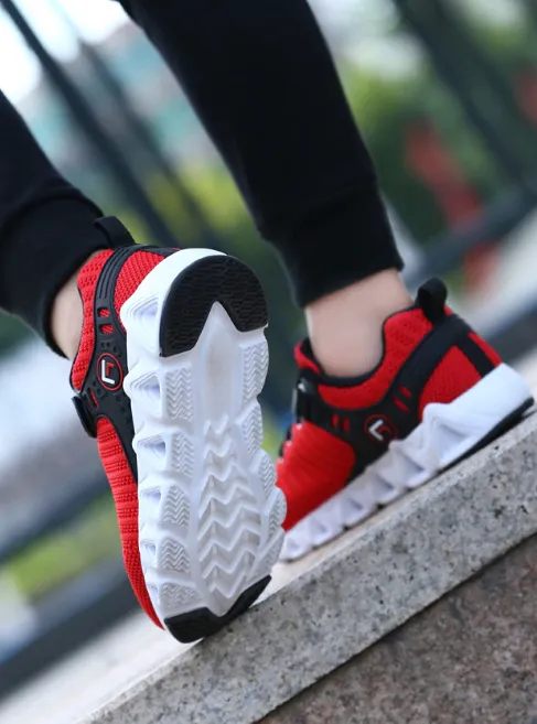 Elite Tennis Athletic Running Shoes for Boys and Girls