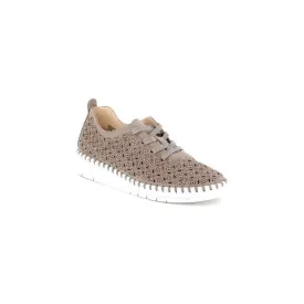 Grunland Women's Savi Lace Shoes- Taupe