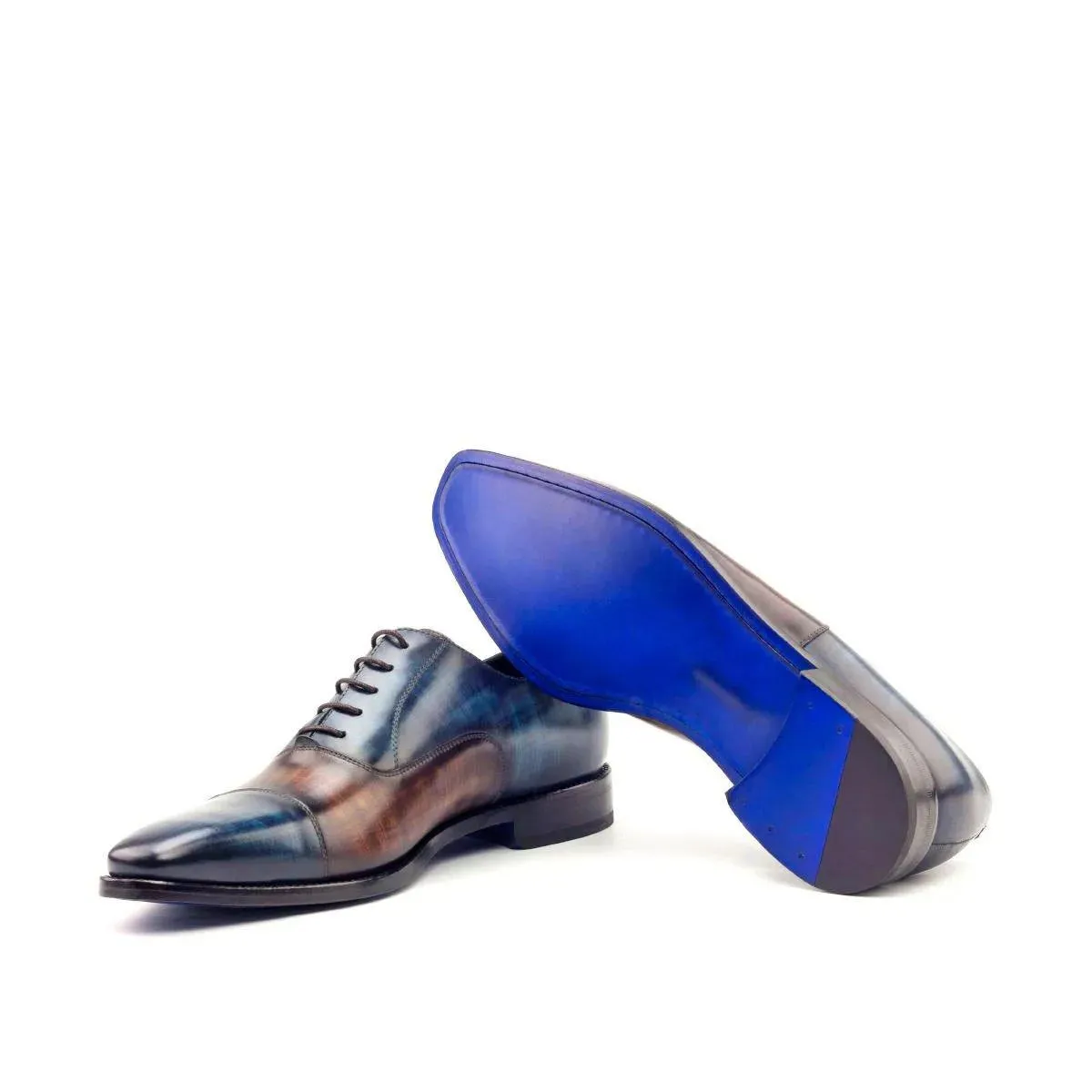 Heartland Oxford patina shoes