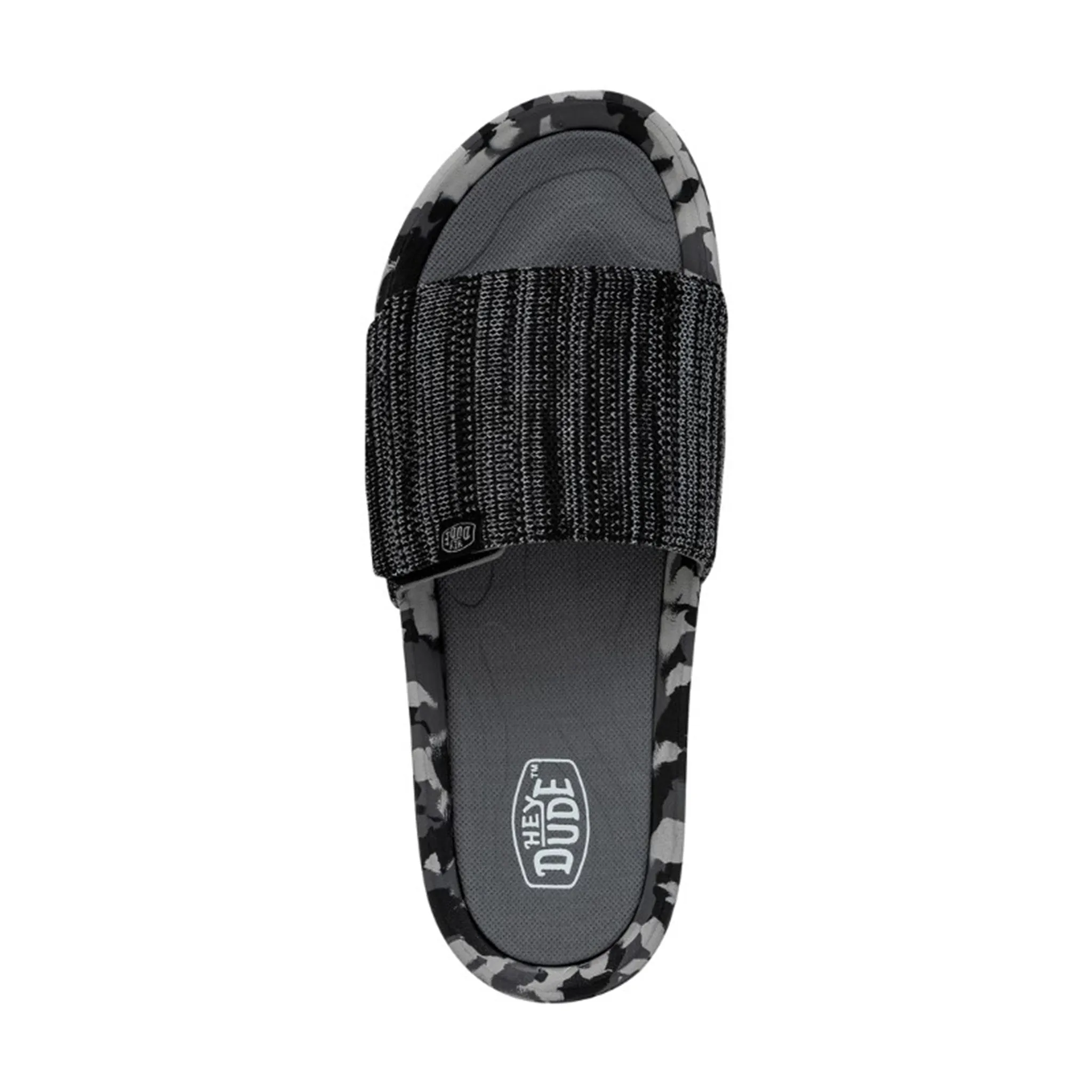 Hey Dude Men's Phoenix Dark Quarry Camo Sandal
