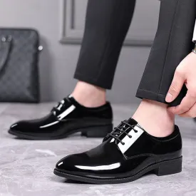 Italiano Patent Leather Formal Oxford Dress Men's Shoes