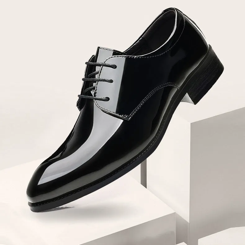 Italiano Patent Leather Formal Oxford Dress Men's Shoes