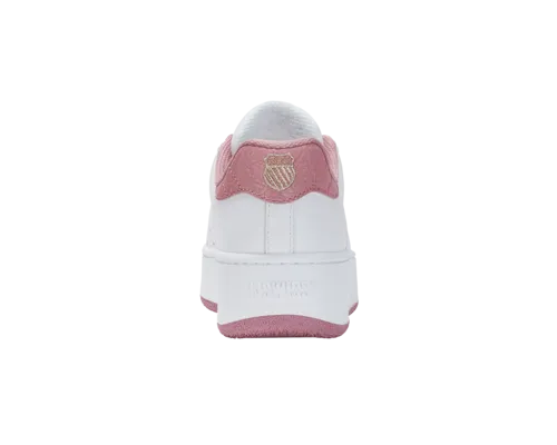 K-Swiss Women's Classic Pf Platform White Foxglove Shoes