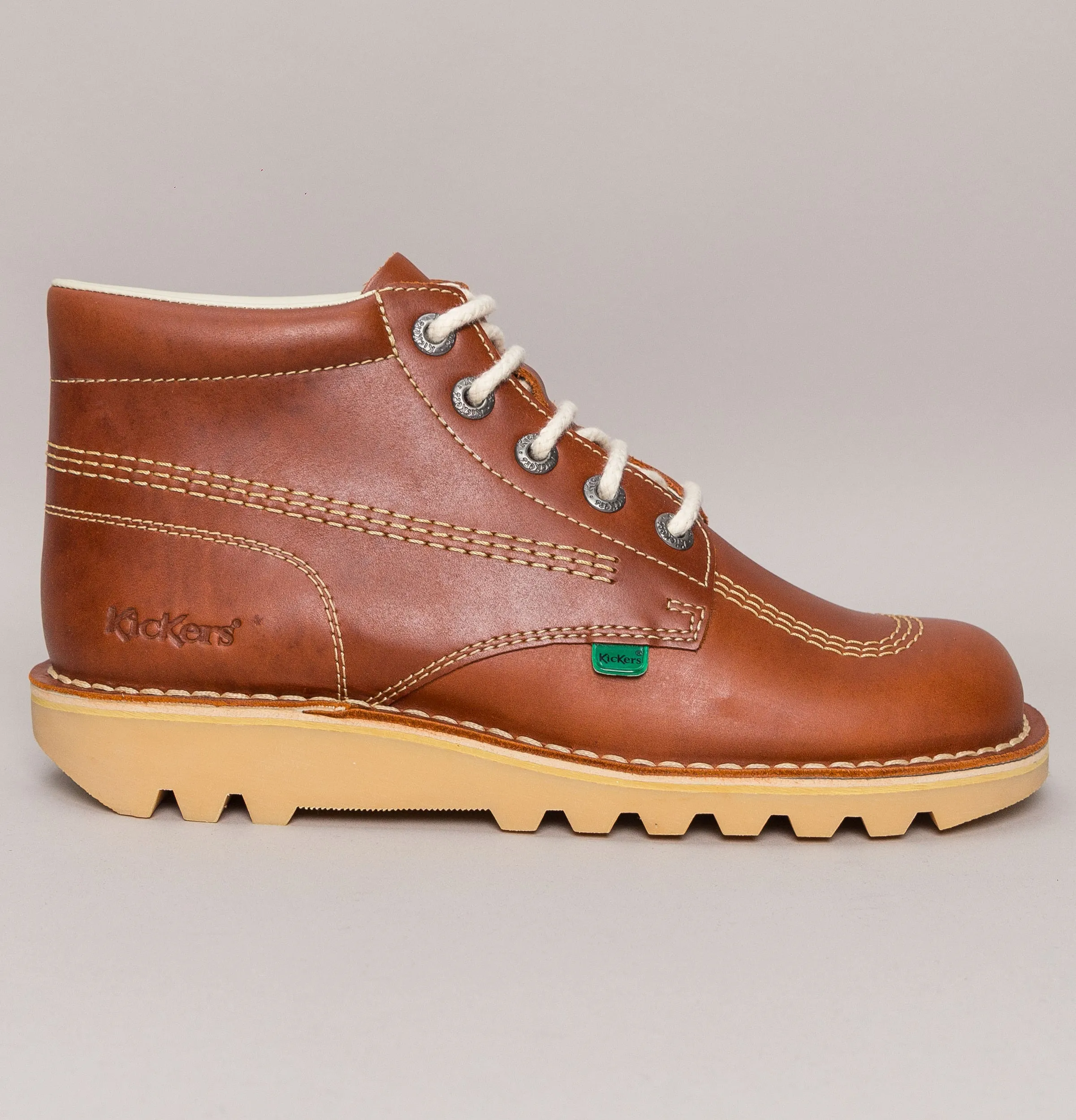 Kickers® Kick Hi Classic Boots Dark Tan
