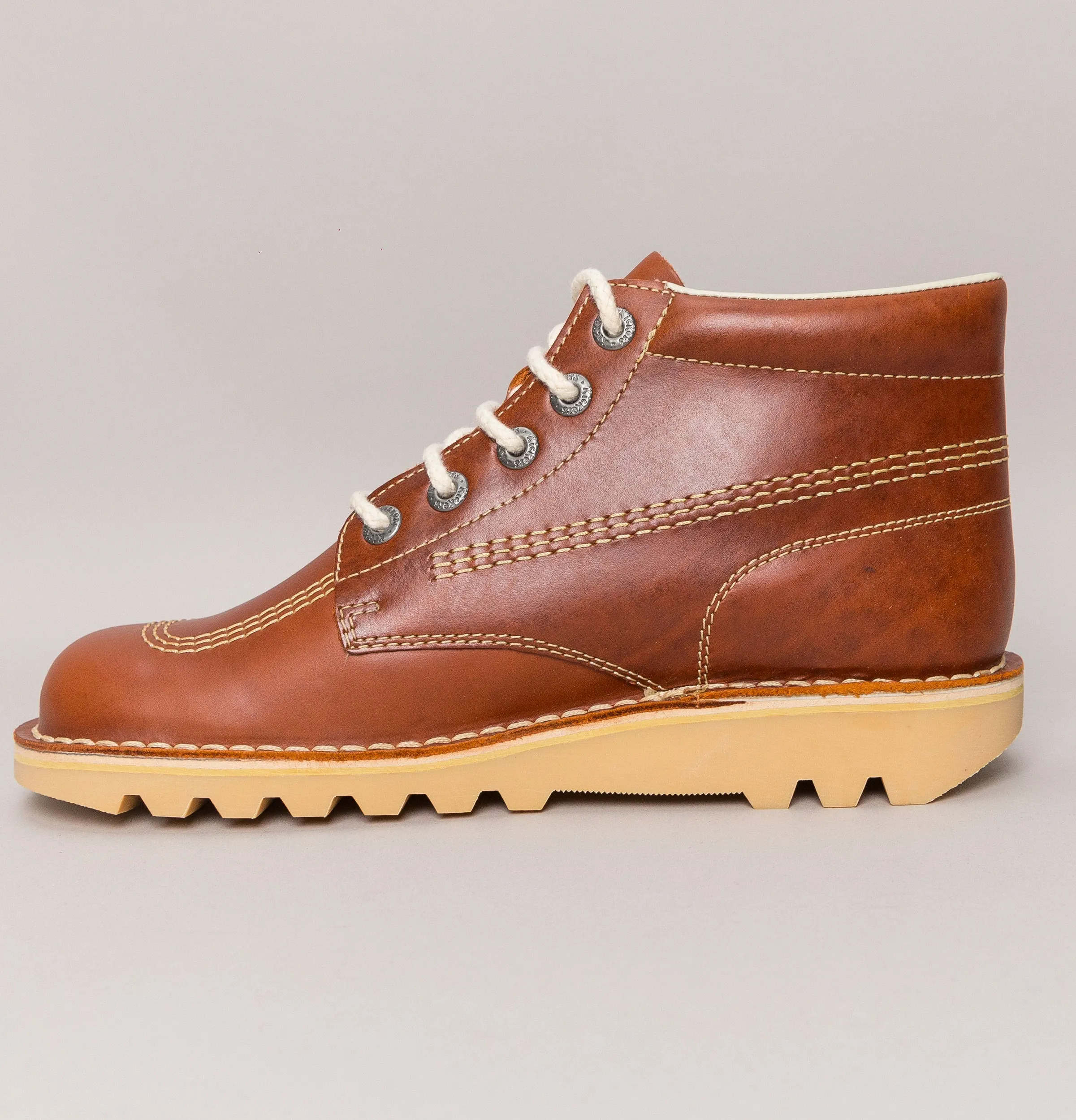 Kickers® Kick Hi Classic Boots Dark Tan