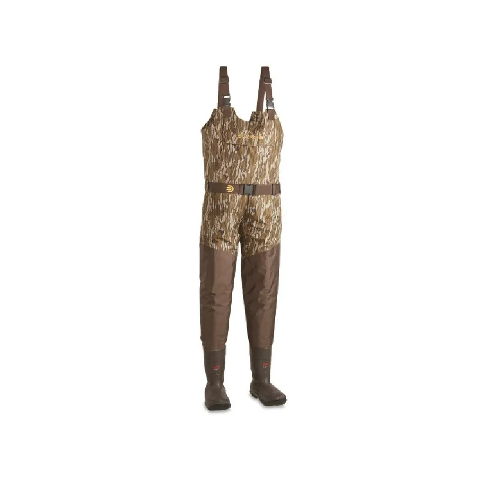 LaCrosse 736128 Wetlands Insulated Boot-Foot Chest Waders for Men - Mossy Oak Bottomland - 11 Regular