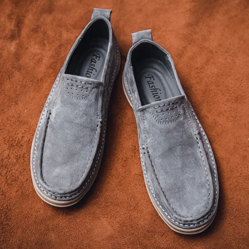 Men Loafers High Quality Leather Casual Shoes for Men Luxury driving Comfortable Soft Flats Sneakers Handmade Men Moccasins