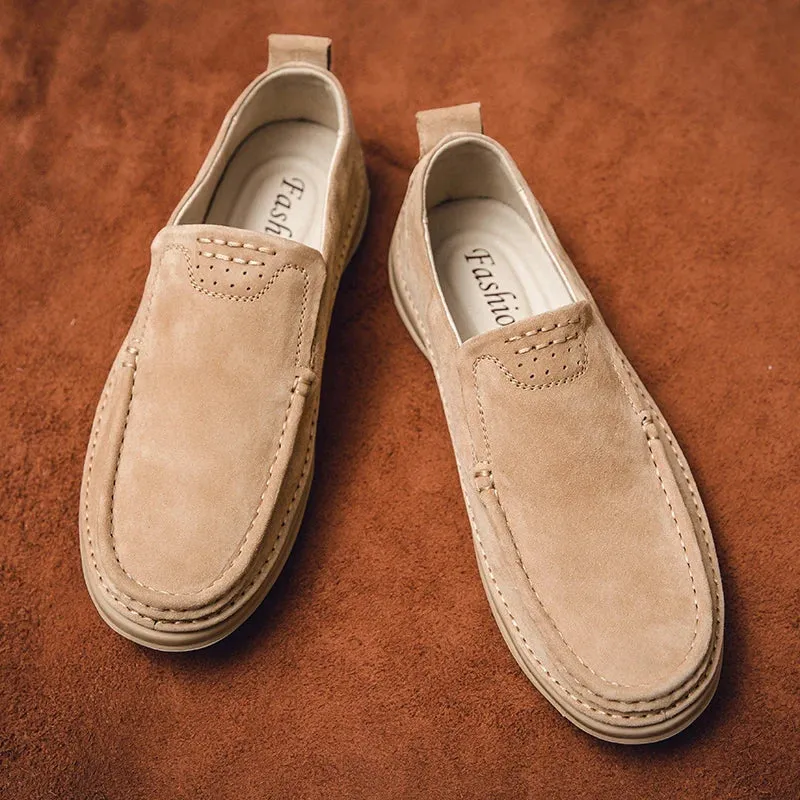 Men Loafers High Quality Leather Casual Shoes for Men Luxury driving Comfortable Soft Flats Sneakers Handmade Men Moccasins