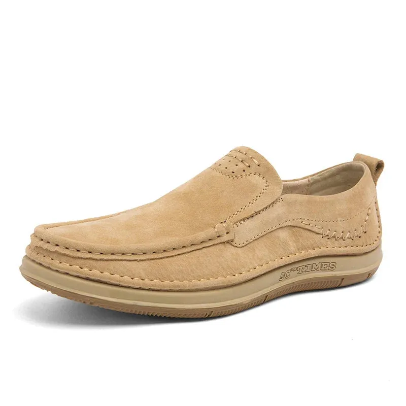 Men Loafers High Quality Leather Casual Shoes for Men Luxury driving Comfortable Soft Flats Sneakers Handmade Men Moccasins