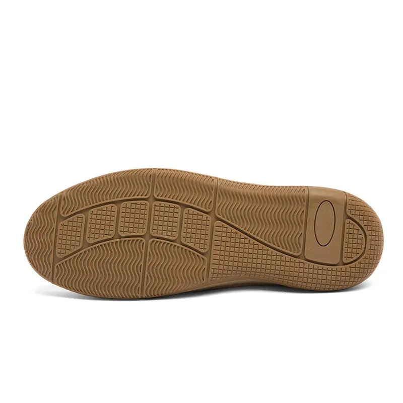 Men Loafers High Quality Leather Casual Shoes for Men Luxury driving Comfortable Soft Flats Sneakers Handmade Men Moccasins