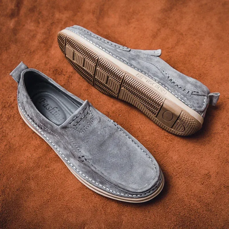 Men Loafers High Quality Leather Casual Shoes for Men Luxury driving Comfortable Soft Flats Sneakers Handmade Men Moccasins