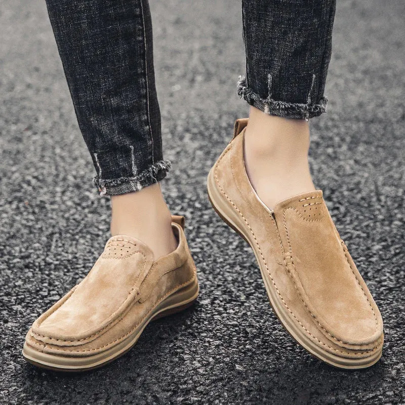Men Loafers High Quality Leather Casual Shoes for Men Luxury driving Comfortable Soft Flats Sneakers Handmade Men Moccasins
