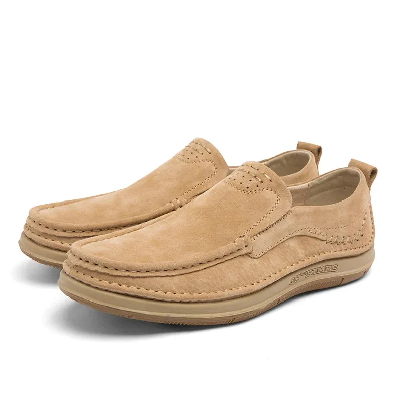 Men Loafers High Quality Leather Casual Shoes for Men Luxury driving Comfortable Soft Flats Sneakers Handmade Men Moccasins