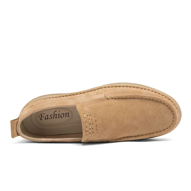 Men Loafers High Quality Leather Casual Shoes for Men Luxury driving Comfortable Soft Flats Sneakers Handmade Men Moccasins