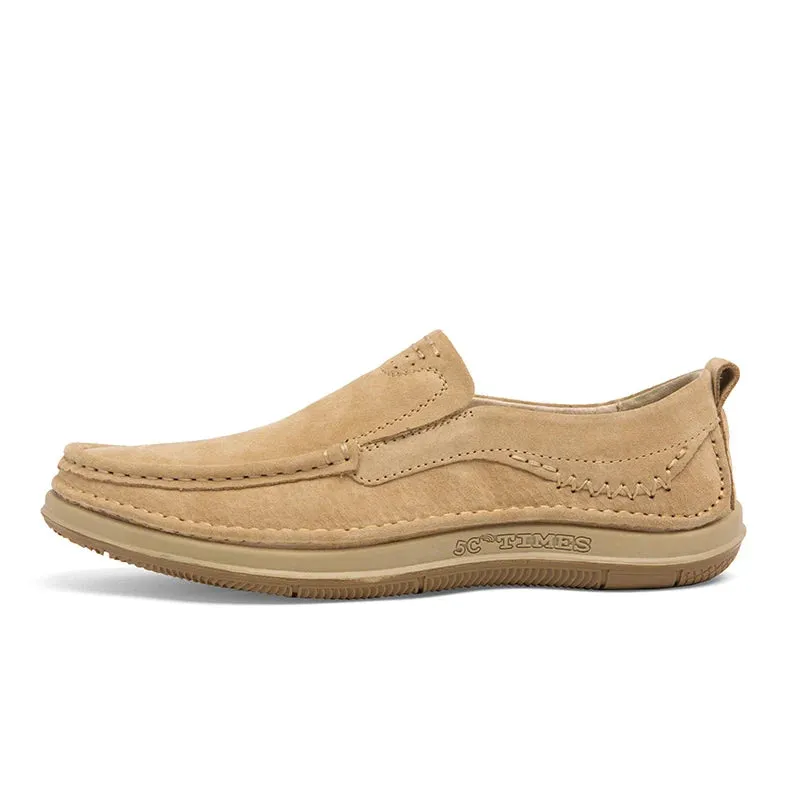 Men Loafers High Quality Leather Casual Shoes for Men Luxury driving Comfortable Soft Flats Sneakers Handmade Men Moccasins
