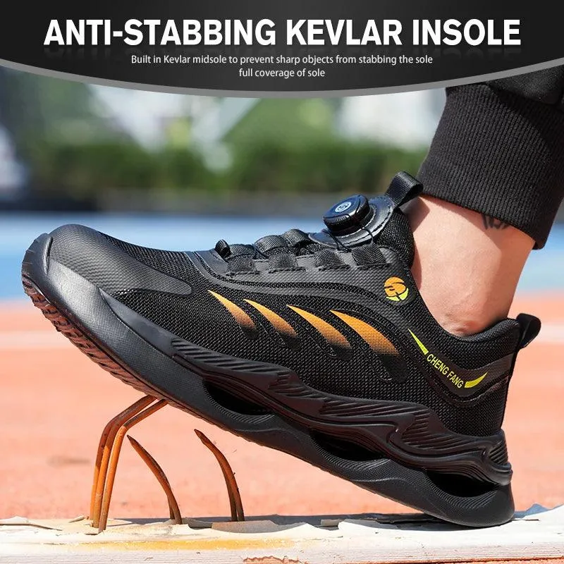 Men's Anti-Smashing Anti-Puncture Safety Work Boots