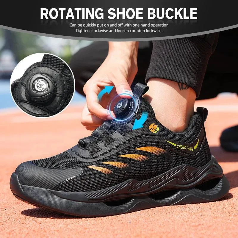Men's Anti-Smashing Anti-Puncture Safety Work Boots