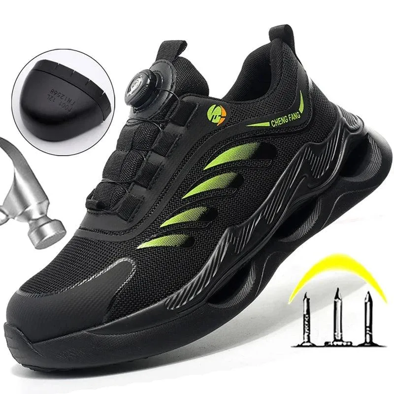 Men's Anti-Smashing Anti-Puncture Safety Work Boots