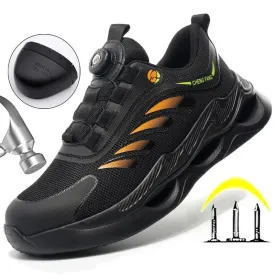 Men's Anti-Smashing Anti-Puncture Safety Work Boots