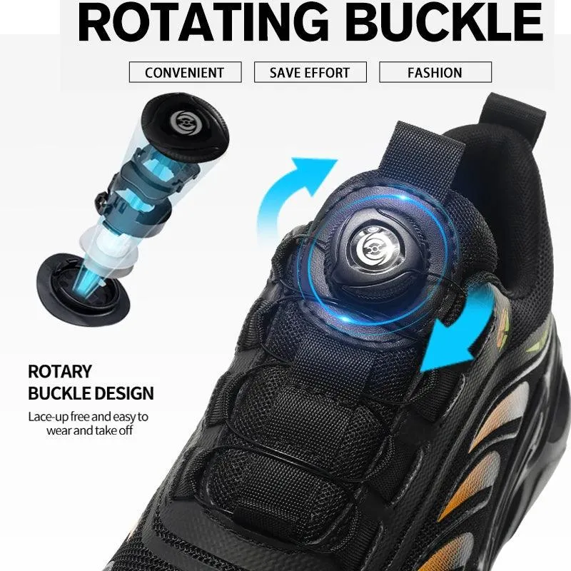 Men's Anti-Smashing Anti-Puncture Safety Work Boots