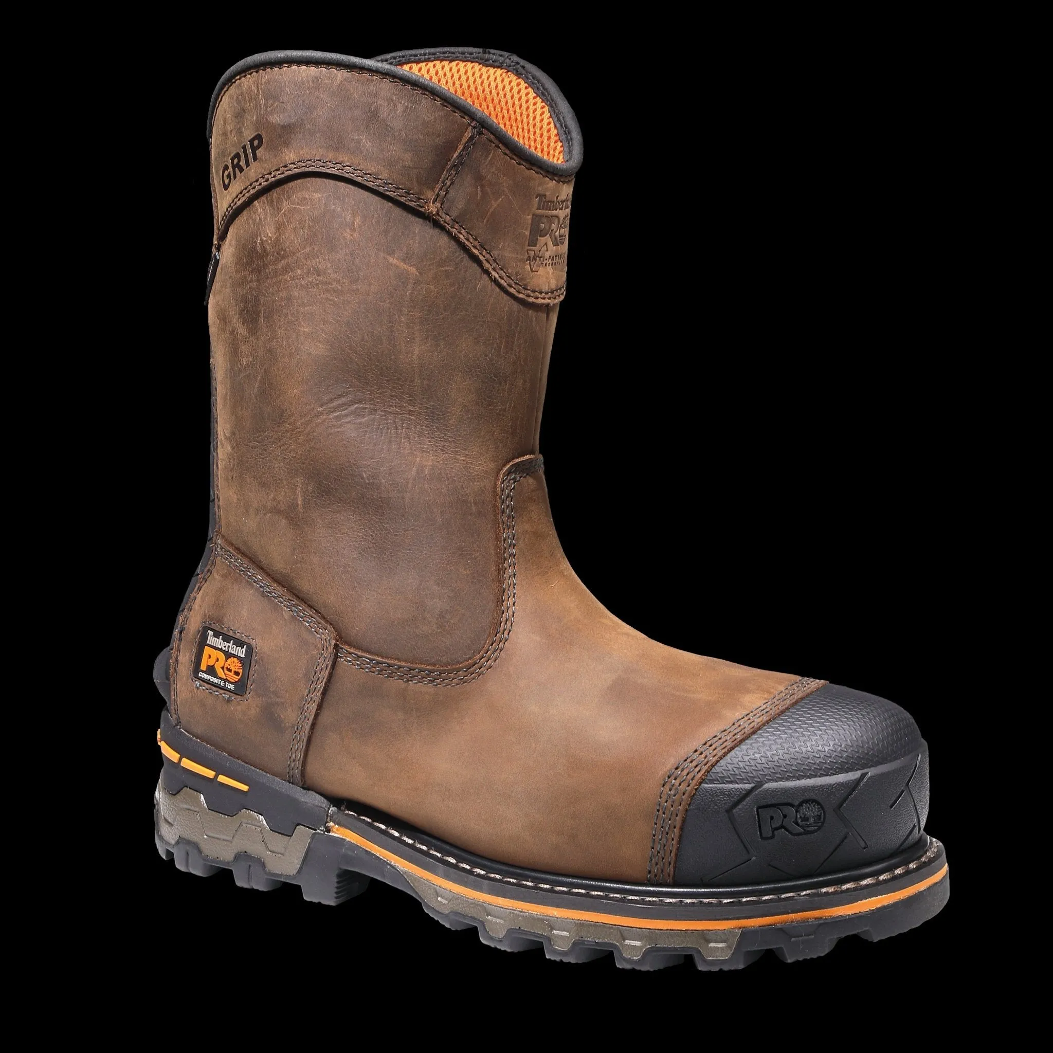 Men's Boondock HD Pull On Composite Toe Waterproof Work Boot