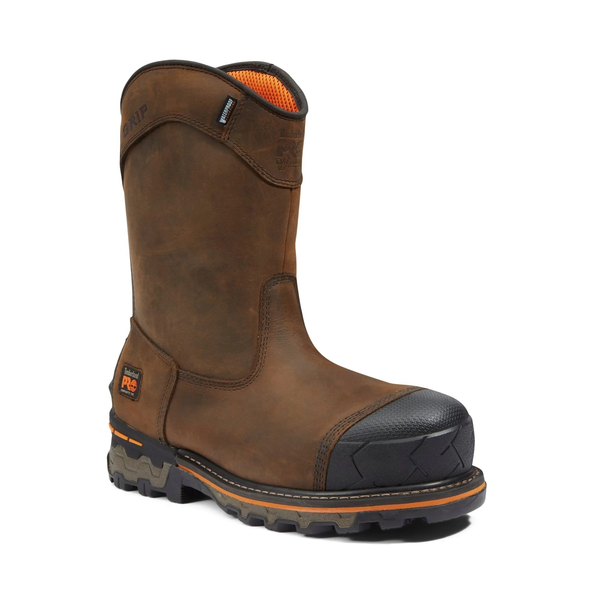Men's Boondock HD Pull On Composite Toe Waterproof Work Boot