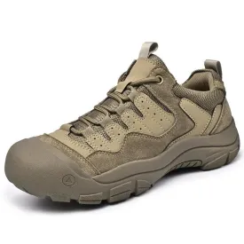 Men’s Non-Slip Outdoor Suede Leather Sneakers – Hiking & Trekking Casual Shoes
